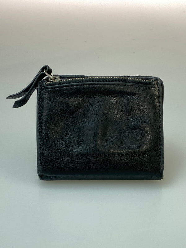 【中古品】【メンズ/レディース】 MAISON MARGIELA メゾン マルジェラ 4ステッチ フリップフラップ ウォレット 2つ折り財布 200-260823-em-29-min カラー：ブラック 万代Net店