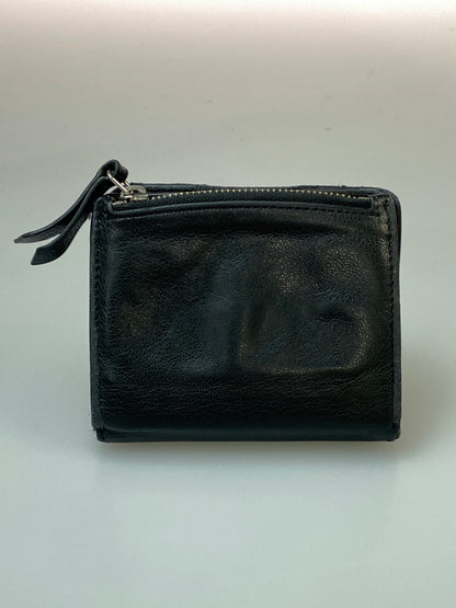 【中古品】【メンズ/レディース】 MAISON MARGIELA メゾン マルジェラ 4ステッチ フリップフラップ ウォレット 2つ折り財布 200-260823-em-29-min カラー：ブラック 万代Net店