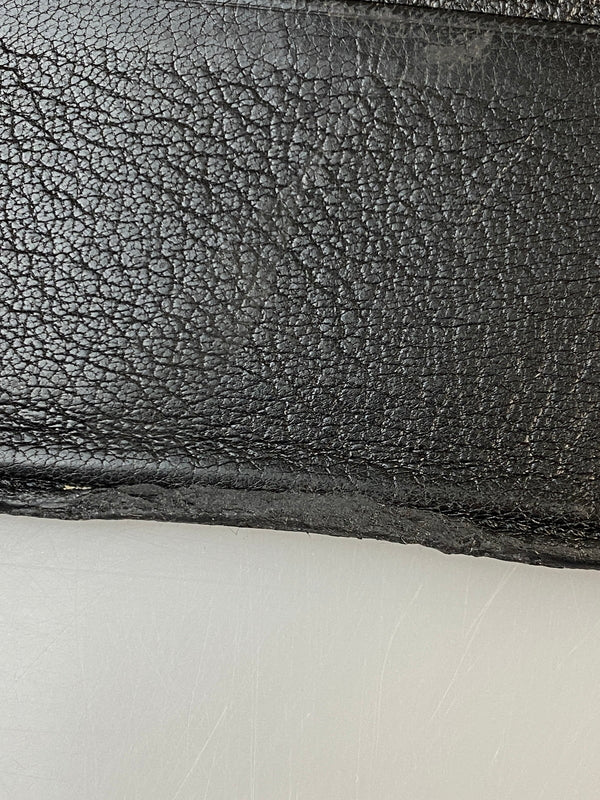 【中古品】【メンズ/レディース】 MAISON MARGIELA メゾン マルジェラ 4ステッチ フリップフラップ ウォレット 2つ折り財布 200-260823-em-29-min カラー：ブラック 万代Net店