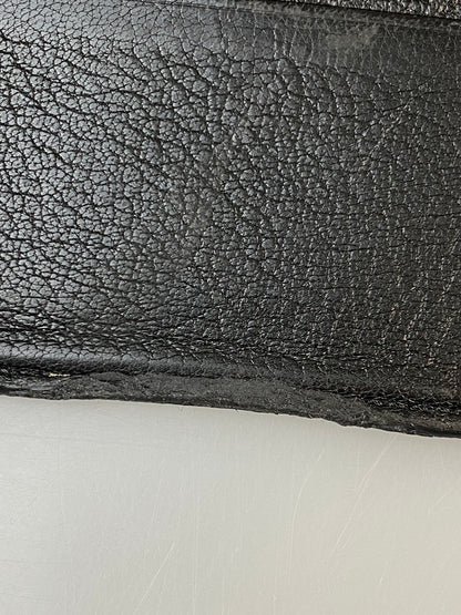 【中古品】【メンズ/レディース】 MAISON MARGIELA メゾン マルジェラ 4ステッチ フリップフラップ ウォレット 2つ折り財布 200-260823-em-29-min カラー：ブラック 万代Net店