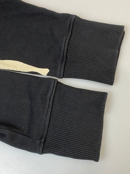 【中古品】【メンズ】 VANSON バンソン SKULL ZIP HOODIE スカル ジップパーカー フーディ 145-260815-ta-04-min サイズ：L カラー：ブラック 万代Net店