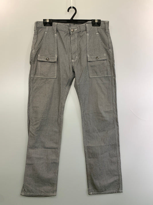【中古品】【メンズ】 CARHARTT カーハート ブッシュパンツ メンズ ボトムス 158-260813-KS-27-min サイズ：36 カラー：ブラック/ホワイト 万代Net店