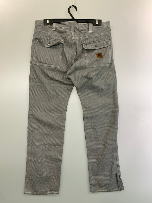 【中古品】【メンズ】 CARHARTT カーハート ブッシュパンツ メンズ ボトムス 158-260813-KS-27-min サイズ：36 カラー：ブラック/ホワイト 万代Net店