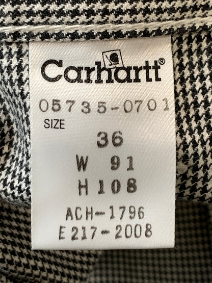 【中古品】【メンズ】 CARHARTT カーハート ブッシュパンツ メンズ ボトムス 158-260813-KS-27-min サイズ：36 カラー：ブラック/ホワイト 万代Net店