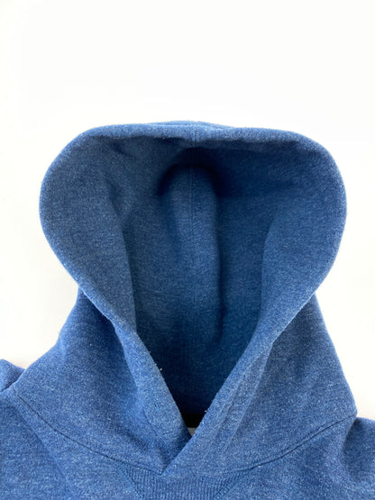 【中古品】【メンズ】 THE NORTH FACE ザ ノースフェイス SQUARE LOGO HOODIE NT61835 スクエア ロゴ フーディー パーカー トップス 144-260922-hu-09-min サイズ：S カラー：ブルー系 万代Net店