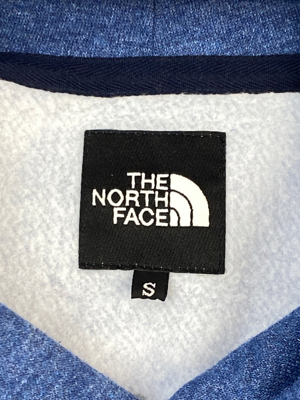 【中古品】【メンズ】 THE NORTH FACE ザ ノースフェイス SQUARE LOGO HOODIE NT61835 スクエア ロゴ フーディー パーカー トップス 144-260922-hu-09-min サイズ：S カラー：ブルー系 万代Net店