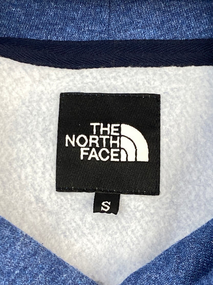 【中古品】【メンズ】 THE NORTH FACE ザ ノースフェイス SQUARE LOGO HOODIE NT61835 スクエア ロゴ フーディー パーカー トップス 144-260922-hu-09-min サイズ：S カラー：ブルー系 万代Net店