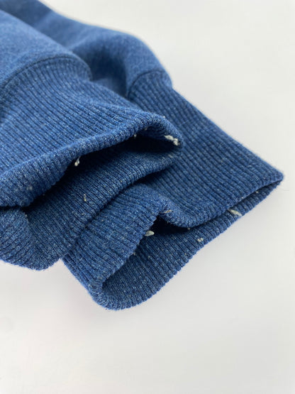 【中古品】【メンズ】 THE NORTH FACE ザ ノースフェイス SQUARE LOGO HOODIE NT61835 スクエア ロゴ フーディー パーカー トップス 144-260922-hu-09-min サイズ：S カラー：ブルー系 万代Net店