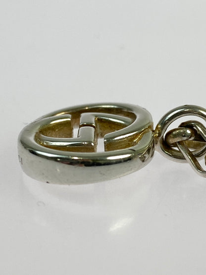【中古品】【メンズ/レディース】 GUCCI グッチ インターロッキングGネックレス アクセサリー 182-260821-hu-02-min カラー：シルバー 万代Net店