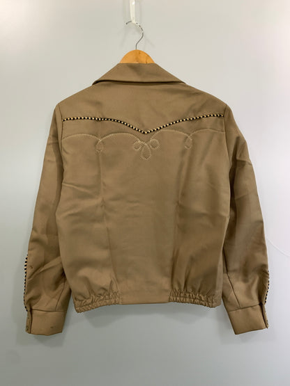 【現状渡し品】【メンズ】 H BAR C エイチバーシー 60S 70S ギャバジン ウエスタンジャケット 1960年代 1970年代 メンズ アウター 146-260813-KS-06-min サイズ：M カラー：ベージュ 万代Net店