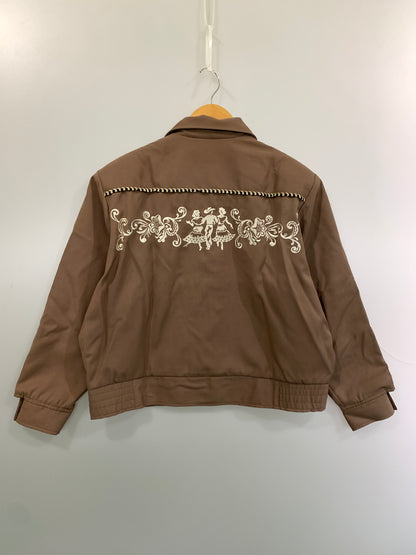 【中古品】【メンズ】 CREAM SODA クリームソーダ 80S ウエスタン ジャケット 1980年代 メンズ アウター 142-260813-KS-02-min カラー：ブラウン系 万代Net店