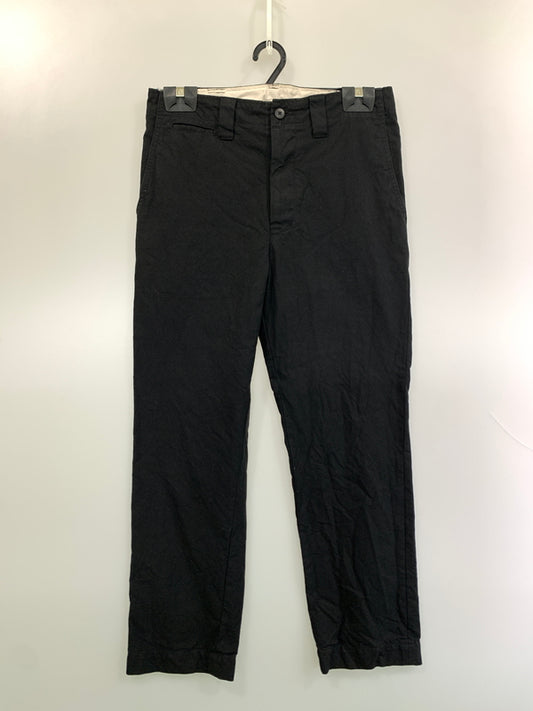 【中古品】【メンズ】 VISVIM ビズビム CHINO PANTS チノパンツ 0223905008009 メンズ ボトムス 153-260813-KS-30-min サイズ：2 カラー：ブラック 万代Net店