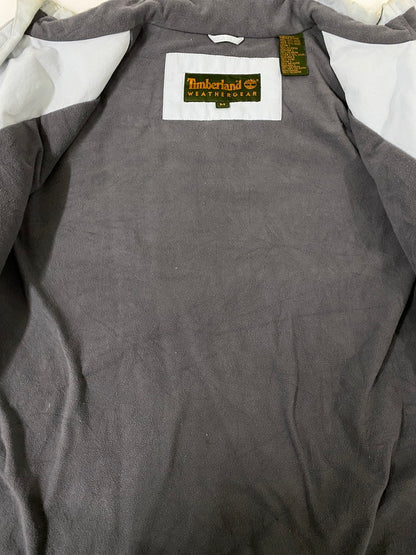【中古品】【メンズ】 TIMBERLAND ティンバーランド NYLON JACKET ナイロン ジャケット アウター 上着 146-260822-hu-14-min サイズ：M カラー：ライトブルー 万代Net店