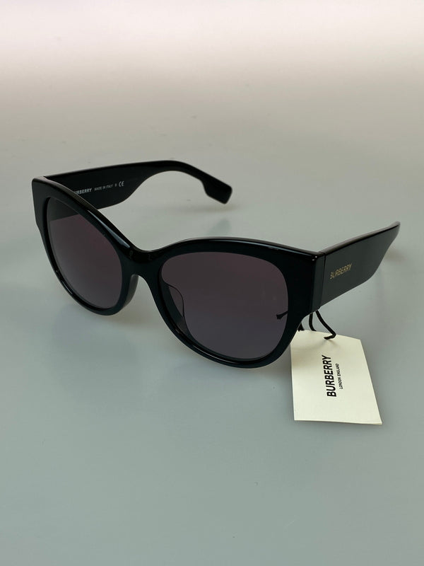 【中古品】【レディース】 BURBERRY バーバリー BUTTERFLY SUNGLASSES 4294-F バタフライ サングラス レディース アクセサリー メガネ 54□17-140 182-260823-em-30-min カラー：ブラック/ブラウン 万代Net店