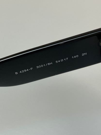 【中古品】【レディース】 BURBERRY バーバリー BUTTERFLY SUNGLASSES 4294-F バタフライ サングラス レディース アクセサリー メガネ 54□17-140 182-260823-em-30-min カラー：ブラック/ブラウン 万代Net店