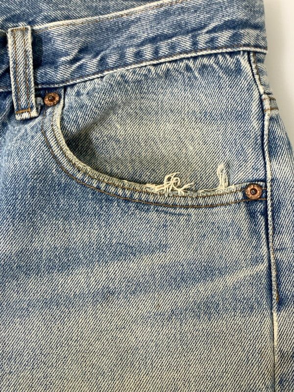 【現状渡し品】【メンズ】 LEVI'S リーバイス 501 DENIM PANT 501-0115 デニムパンツ ボトムス 157-260821-yn-20-min サイズ：W36 L30 カラー：ライトインディゴ 万代Net店