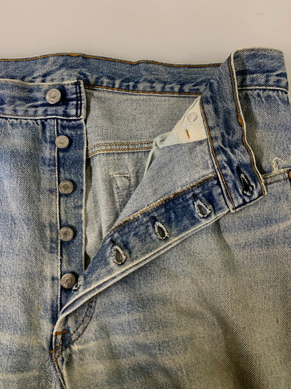 【現状渡し品】【メンズ】 LEVI'S リーバイス 501 DENIM PANT 501-0115 デニムパンツ ボトムス 157-260821-yn-20-min サイズ：W36 L30 カラー：ライトインディゴ 万代Net店