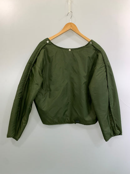 【中古品】【メンズ】 US NAVY ユーエス ネイビー EXTREME COLD WEATHER IMPERMEABLE DECK JACKET A-1 エクストリーム コールド ウェザーインパーミアブル デッキジャケット 146-260813-KS-04-min サイズ：M カラー：グリーンカーキ 万代Net店