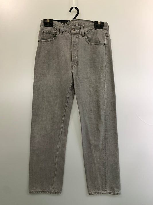 【中古品】【メンズ】 LEVI'S リーバイス 90S 先染めグレー 501 DENIM PANT 501-0636 1990年代 デニムパンツ メンズ ボトムス 157-260813-KS-16-min サイズ：W32 L30 カラー：グレー系 万代Net店