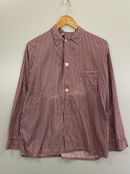 【現状渡し品】【メンズ】 B.V.D. ビー・ブイ・ディ 50-60S STRIPE SHIRT ストライプシャツ ロングスリーブ 146-260815-ta-12-min サイズ：サイズ不明 カラー：マルチカラー 万代Net店