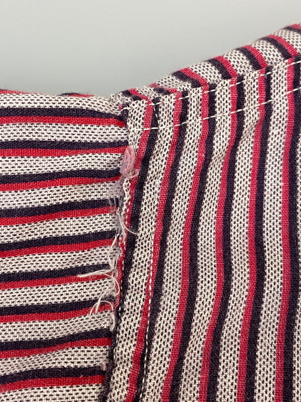 【現状渡し品】【メンズ】 B.V.D. ビー・ブイ・ディ 50-60S STRIPE SHIRT ストライプシャツ ロングスリーブ 146-260815-ta-12-min サイズ：サイズ不明 カラー：マルチカラー 万代Net店