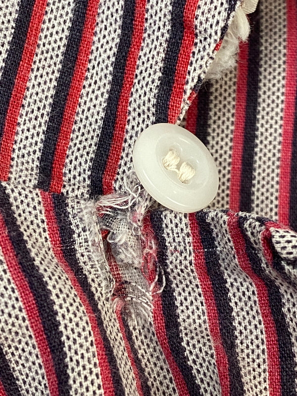 【現状渡し品】【メンズ】 B.V.D. ビー・ブイ・ディ 50-60S STRIPE SHIRT ストライプシャツ ロングスリーブ 146-260815-ta-12-min サイズ：サイズ不明 カラー：マルチカラー 万代Net店