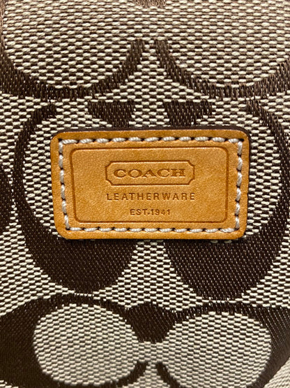 【中古品】【レディース】 COACH コーチ シグネチャー ハンドバッグ 手提げバッグ カバン レディース ミニバッグ 141-260830-em-14-min カラー：ブラウン系 万代Net店