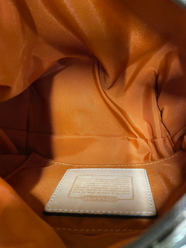 【中古品】【レディース】 COACH コーチ シグネチャー ハンドバッグ 手提げバッグ カバン レディース ミニバッグ 141-260830-em-14-min カラー：ブラウン系 万代Net店