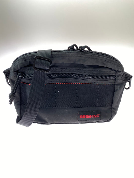 【中古品】【メンズ】 BRIEFING ブリーフィング ショルダーバッグ カバン 188-260821-hu-39-min カラー：ブラック 万代Net店