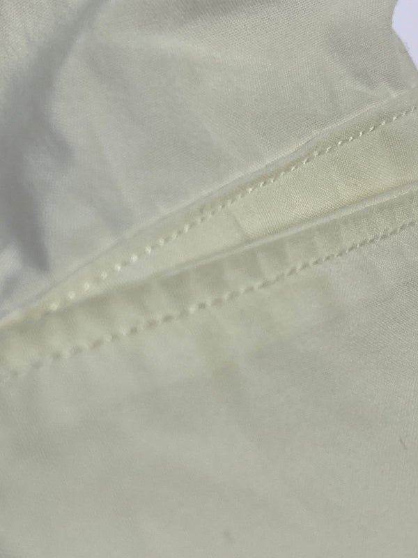 【中古品】【メンズ】 FUMITO GANRYU フミトガンリュウ BACK PLEATED STAND COLLAR SHIRT FU1-SH-08 バックプリーツスタンドカラーシャツ 長袖シャツ トップス 140-261013-yn-11-min サイズ：3 カラー：ホワイト 万代Net店