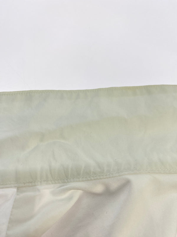 【中古品】【メンズ】 FUMITO GANRYU フミトガンリュウ BACK PLEATED STAND COLLAR SHIRT FU1-SH-08 バックプリーツスタンドカラーシャツ 長袖シャツ トップス 140-261013-yn-11-min サイズ：3 カラー：ホワイト 万代Net店