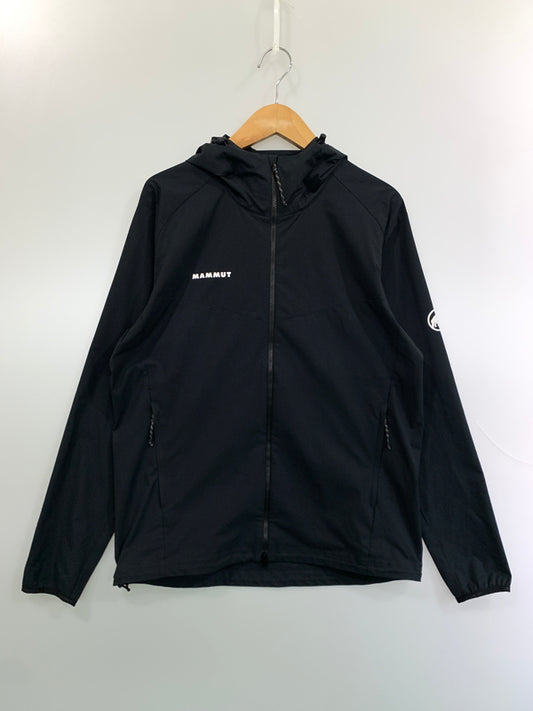 【中古品】【メンズ】 MAMMUT マムート GRANITE SO HOODED JACKET 1011-00323 グラナイト エスオー フーデッド ジャケット メンズ アウター 144-260813-KS-07-min サイズ：L カラー：ブラック 万代Net店