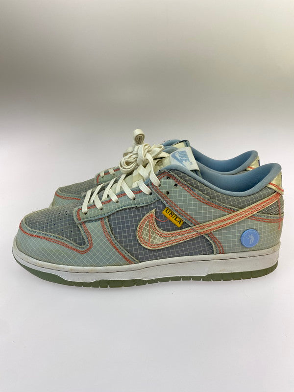 【中古品】【レディース】 NIKE ナイキ × UNION DUNK LOW ARGON DJ9649-400 ユニオン ダンク ロー アルゴン レディース スニーカー シューズ 靴 160-260818-em-05-min サイズ：24.5cm カラー：ブルー系 万代Net店