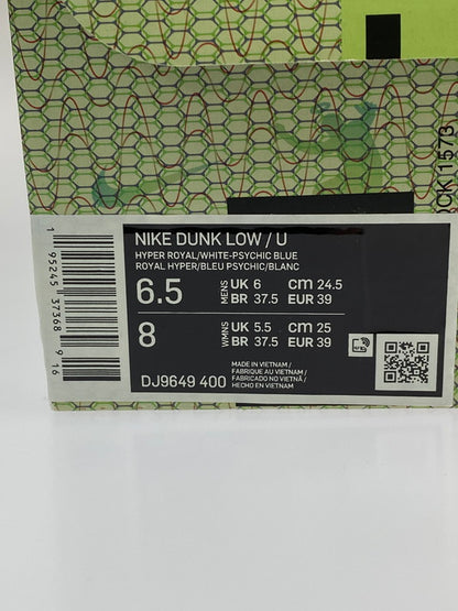 【中古品】【レディース】 NIKE ナイキ × UNION DUNK LOW ARGON DJ9649-400 ユニオン ダンク ロー アルゴン レディース スニーカー シューズ 靴 160-260818-em-05-min サイズ：24.5cm カラー：ブルー系 万代Net店