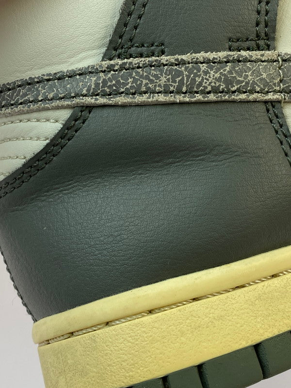 【中古品】【レディース】 NIKE ナイキ DUNK HIGH RETRO SE VINTAGE DM0582-001 ダンク ハイ レトロ SE ヴィンテージ レディース スニーカー シューズ 靴 160-260818-em-06-min サイズ：24.5cm カラー：LIGHT BONE AND TUMBLED GREY 万代Net店