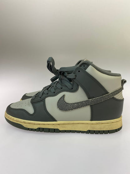 【中古品】【レディース】 NIKE ナイキ DUNK HIGH RETRO SE VINTAGE DM0582-001 ダンク ハイ レトロ SE ヴィンテージ レディース スニーカー シューズ 靴 160-260818-em-06-min サイズ：24.5cm カラー：LIGHT BONE AND TUMBLED GREY 万代Net店
