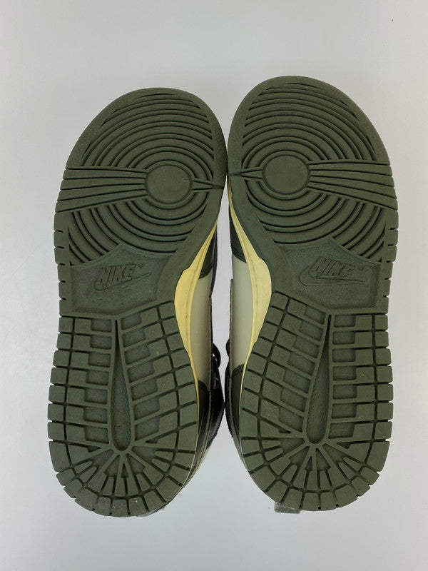 【中古品】【レディース】 NIKE ナイキ DUNK HIGH RETRO SE VINTAGE DM0582-001 ダンク ハイ レトロ SE ヴィンテージ レディース スニーカー シューズ 靴 160-260818-em-06-min サイズ：24.5cm カラー：LIGHT BONE AND TUMBLED GREY 万代Net店