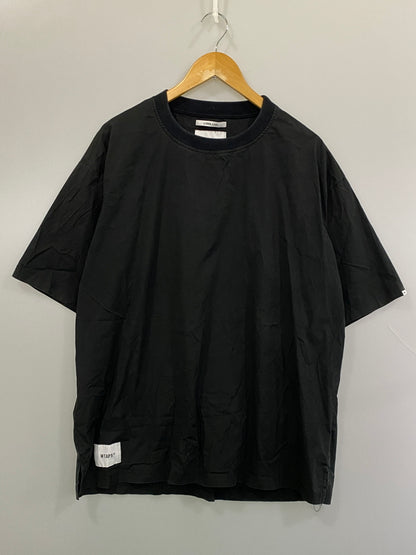 【中古品】【メンズ】 WTAPS ダブルタップス 22SS SMOCK SS BROADCLOTH 221TQDT-SHM07 半袖プルオーバースモックシャツ 半袖シャツ 142-260815-ta-15-min サイズ：X 04 カラー：ブラック 万代Net店