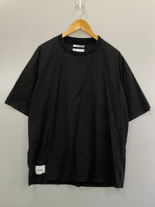 【中古品】【メンズ】 WTAPS ダブルタップス 22SS SMOCK SS BROADCLOTH 221TQDT-SHM07 半袖プルオーバースモックシャツ 半袖シャツ 142-260815-ta-15-min サイズ：X 04 カラー：ブラック 万代Net店