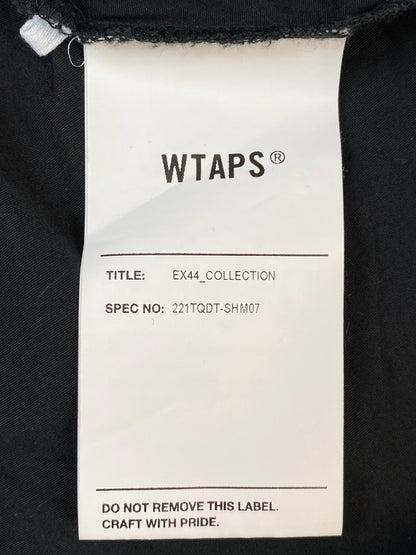 【中古品】【メンズ】 WTAPS ダブルタップス 22SS SMOCK SS BROADCLOTH 221TQDT-SHM07 半袖プルオーバースモックシャツ 半袖シャツ 142-260815-ta-15-min サイズ：X 04 カラー：ブラック 万代Net店