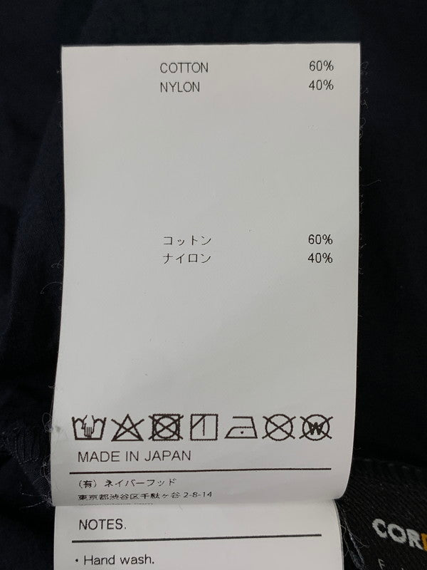 【中古品】【メンズ】 WTAPS ダブルタップス NYCO. RIPSTOP. CORDURA 231TQDT-SHM04 リップストップ コーデュラ 半袖シャツ トップス 142-260821-yn-07-min サイズ：03 カラー：ネイビー 万代Net店