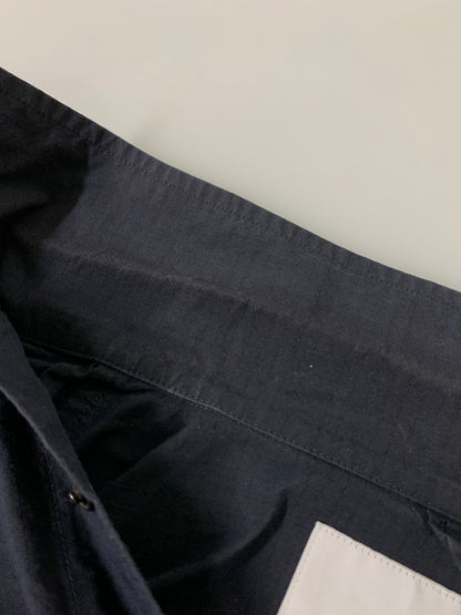 【中古品】【メンズ】 WTAPS ダブルタップス NYCO. RIPSTOP. CORDURA 231TQDT-SHM04 リップストップ コーデュラ 半袖シャツ トップス 142-260821-yn-07-min サイズ：03 カラー：ネイビー 万代Net店