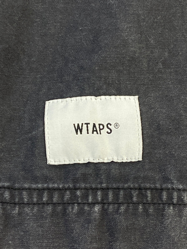【中古品】【メンズ】 WTAPS ダブルタップス S S SHIRT ショートスリーブ シャツ 191TQDT-SHM02 半袖 シャツ 142-260830-hu-31-min サイズ：X 03 カラー：ダークグレー 万代Net店