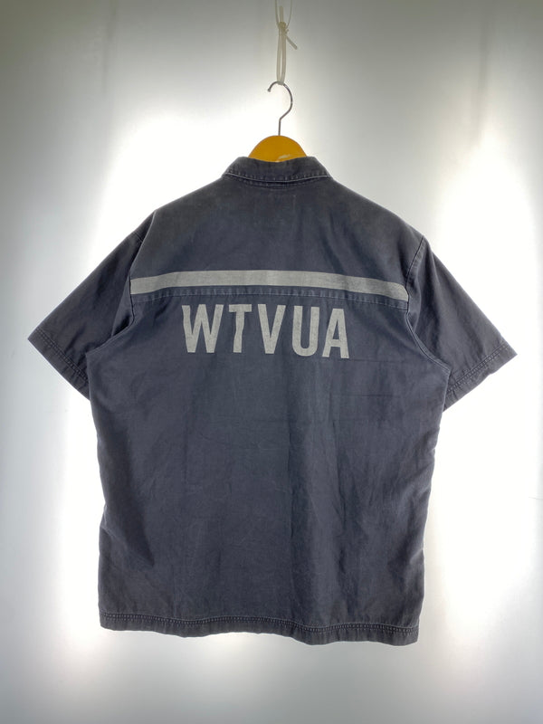 【中古品】【メンズ】 WTAPS ダブルタップス S S SHIRT ショートスリーブ シャツ 191TQDT-SHM02 半袖 シャツ 142-260830-hu-31-min サイズ：X 03 カラー：ダークグレー 万代Net店