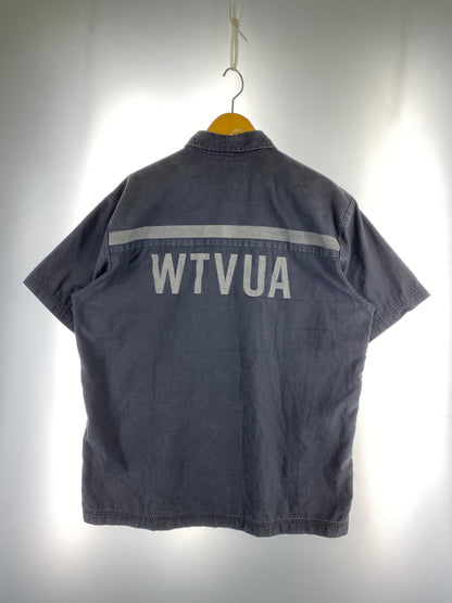 【中古品】【メンズ】 WTAPS ダブルタップス S S SHIRT ショートスリーブ シャツ 191TQDT-SHM02 半袖 シャツ 142-260830-hu-31-min サイズ：X 03 カラー：ダークグレー 万代Net店
