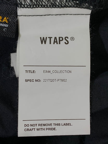 【中古品】【メンズ】 WTAPS ダブルタップス 22SS TROUSERS NYCO.RIPSTOP.CORDURA 221TQDT-PTM02 トラウザーズ リップストップ コーデュラ パンツ ボトムス 153-260821-yn-14-min サイズ：03 カラー：ブラック 万代Net店