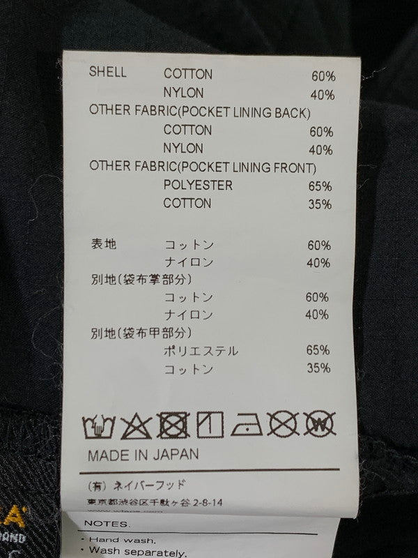 【中古品】【メンズ】 WTAPS ダブルタップス 22SS TROUSERS NYCO.RIPSTOP.CORDURA 221TQDT-PTM02 トラウザーズ リップストップ コーデュラ パンツ ボトムス 153-260821-yn-14-min サイズ：03 カラー：ブラック 万代Net店