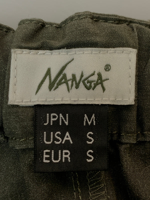 【中古品】【メンズ】 NANGA ナンガ TAKIBI FIERLD OVER PANT MG-F20-PT001 タキビ フィールド オーバー パンツ メンズ ボトムス 155-260813-KS-25-min サイズ：M カラー：カーキグリーン 万代Net店