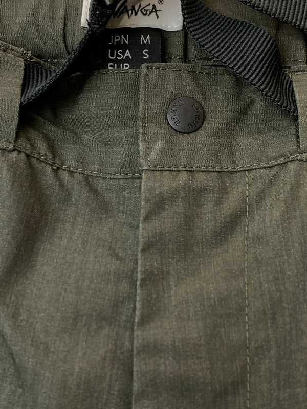 【中古品】【メンズ】 NANGA ナンガ TAKIBI FIERLD OVER PANT MG-F20-PT001 タキビ フィールド オーバー パンツ メンズ ボトムス 155-260813-KS-25-min サイズ：M カラー：カーキグリーン 万代Net店
