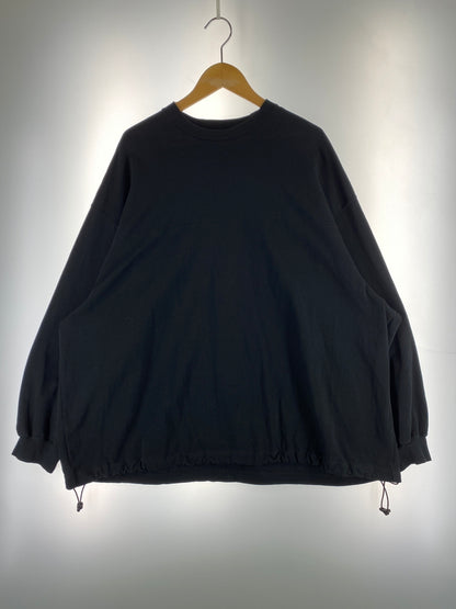 【中古品】【メンズ】 IS NESS イズネス BALLOON LONG SLEEVE T SHIRT バルーン ロングスリーブ Tシャツ 長袖Tシャツ トップス 140-261013-yn-12-min サイズ：L カラー：ブラック 万代Net店